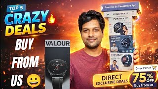 Grab Fast 😍 Giveaway at cheapest price | Top 5 Smartwatch deals | Techpoke Store | New 
