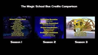 The Magic School Bus Credits Comparison