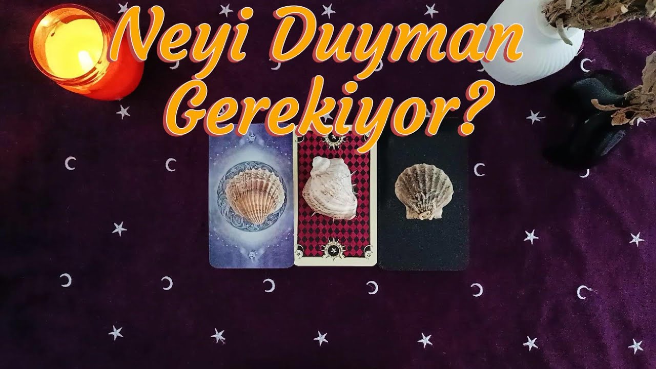 NEYİ DUYMAN GEREKİYOR?🌙✨ Tarot-Astroloji Deste Seç