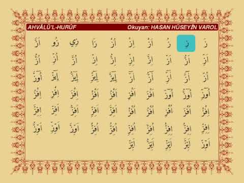 Hasan Hüseyin Varol Tashih-i Huruf dersleri 3. 21- Zeyn harfi