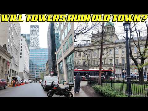 Misty Morn? Walking Old Town Toronto Where Tall Towers Are Being Stitched Into The Historic Fabric