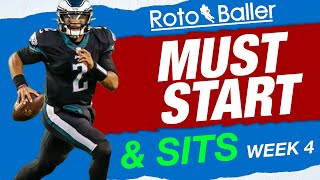 Start Em Sit Em - Fantasy Football Week 4
