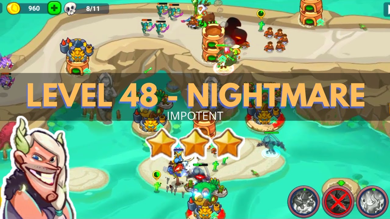 King of Defense 2: Level 48 NIGHTMARE / IMPOTENT / GAMEPLAY GUIDE