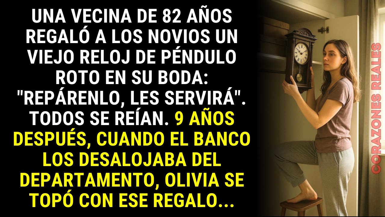 Un regalo inútil de una anciana que quisieron tirar, 9 años después salvó a toda la familia…