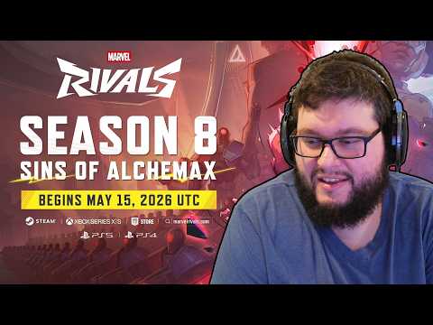Flats Reacts to Marvel Rivals Season 8 Trailer (Sins of Alchemax)