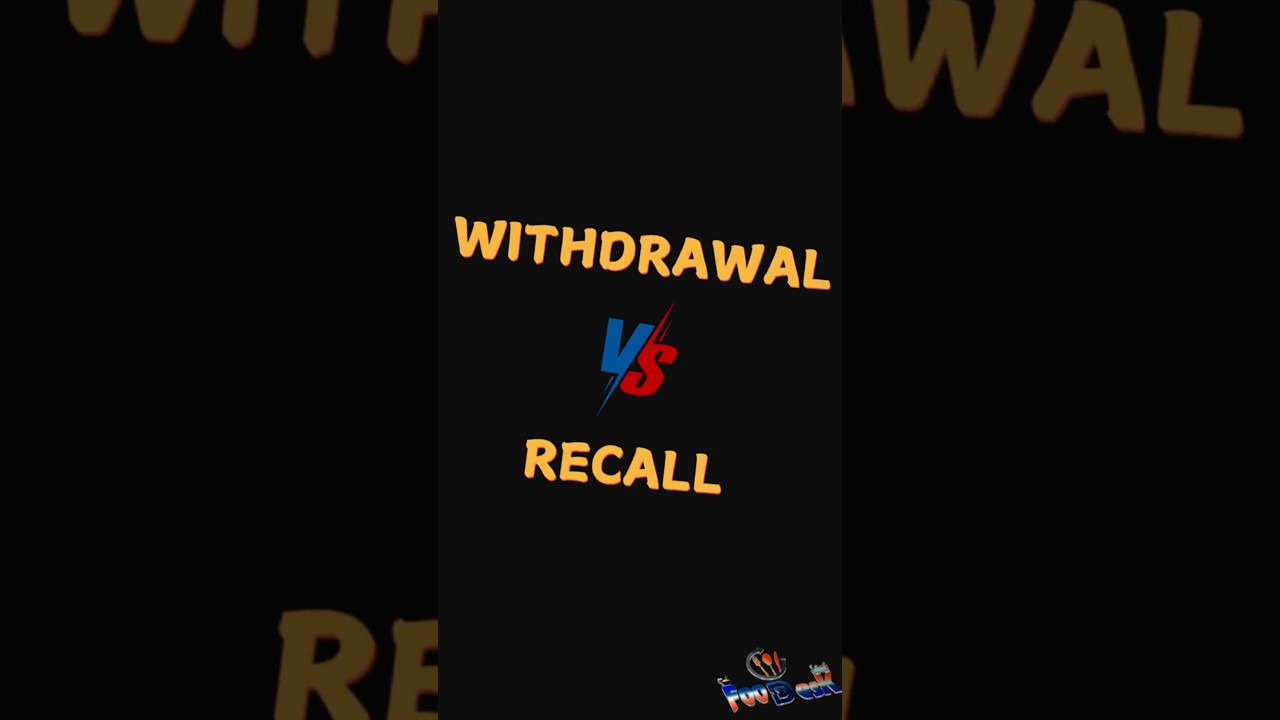 Product Withdrawal vs  Product Recall Key Differences Explained