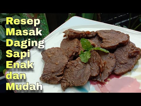 Resep Daging Sapi Goreng Manis