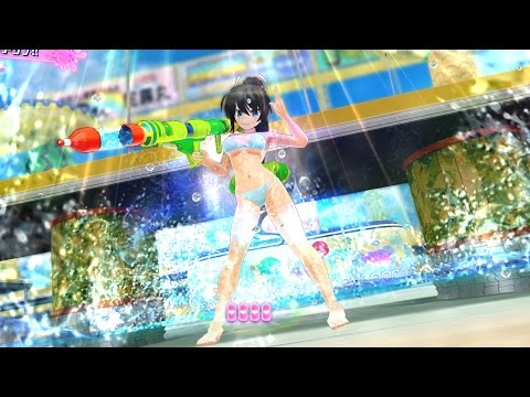 PS4 爆乳ウォーターバトル『閃乱カグラ PEACH BEACH SPLASH』濡れパワーアップ紹介映像