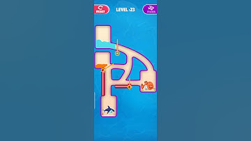 save the fish Level 23 - mobile game/fishdom ( android ios )#shorts