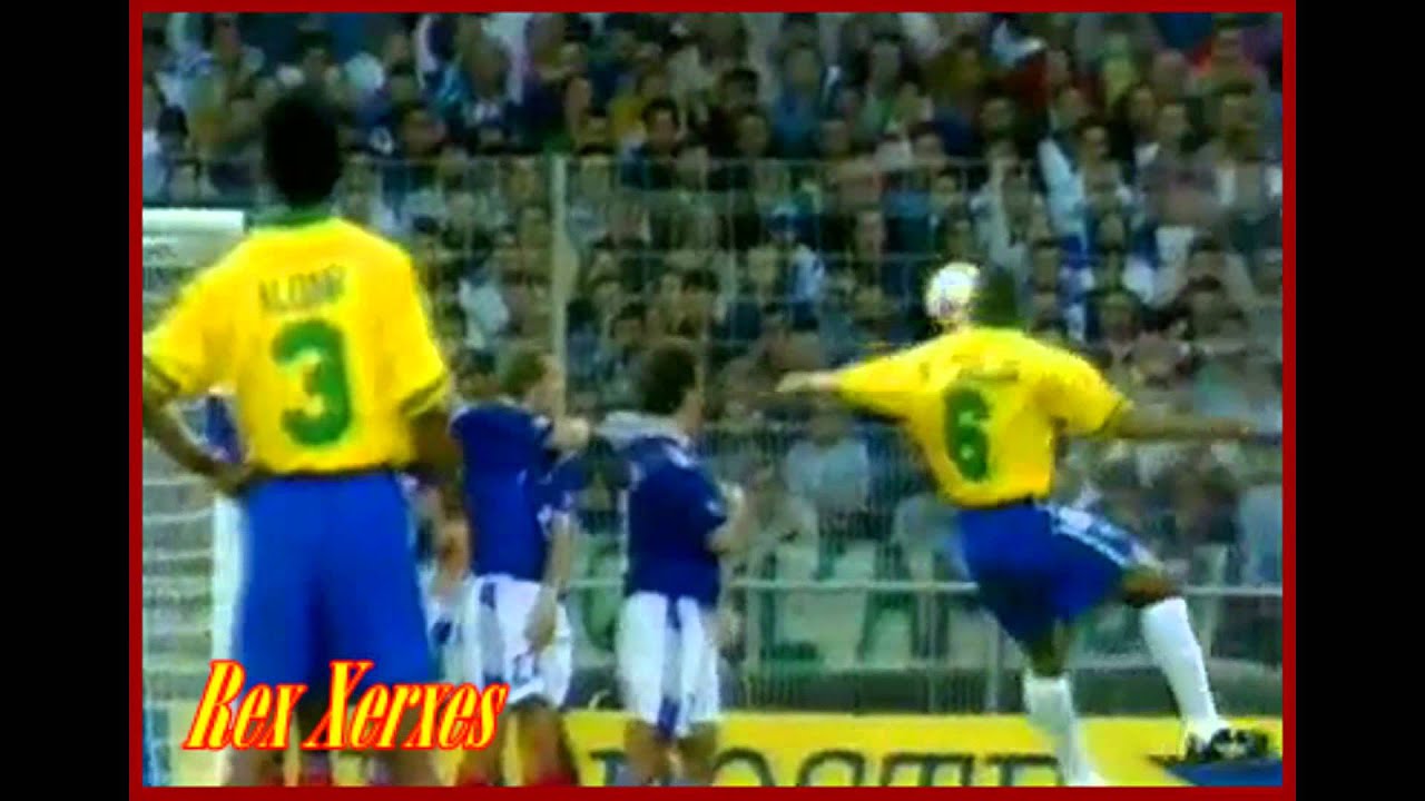 Brazil Vs France 1997 Roberto Carlos Free Kick HD YouTube