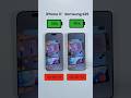 iPhone 17 vs Samsung S25 Battery Drain Test