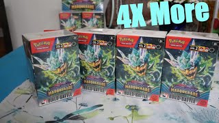 Four More Twilight Masquerade Build & Battle Boxes! #pokemon #tcg #new