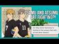 Osamu and Atsumu are fighting?! - Haikyuu Text Video