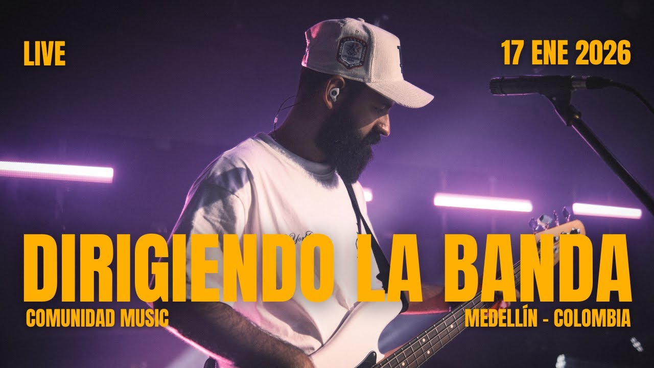 😳 HILLSONG SETLIST: Justo en la Adolescencia 🔥| Dirigiendo la Banda | BassCam | 04  ENE 2026