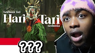 FIRST TIME WATCHING!! 🇮🇩Selebrasi Tari - Hari Tari Sedunia (REACTION!!)