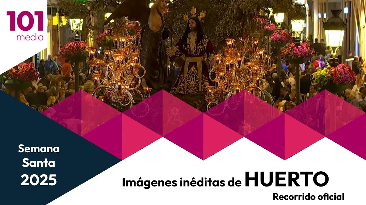 🔴 Imágenes inéditas del Huerto | Semana Santa 2025 | Recorrido oficial