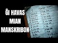 Mi trovis liston kiun mi neniam vidis en mia kuirejo. Ĝi havas mian manskribon
