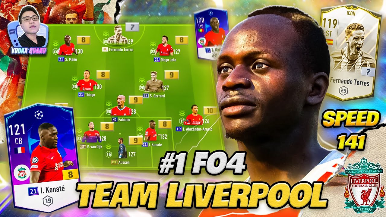 Vodka Quang | Chiêm ngưỡng Team LIV #1 FO4 với +8 OVR... - youtube