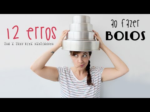 Erros ao fazer bolos: listamos os principais e como evitá-los