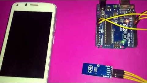 Control Arduino using Bluetooth with Android App