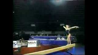 Shannon Miller Balance Beam-1997 Reeses Gymnastics - One Moment In Time