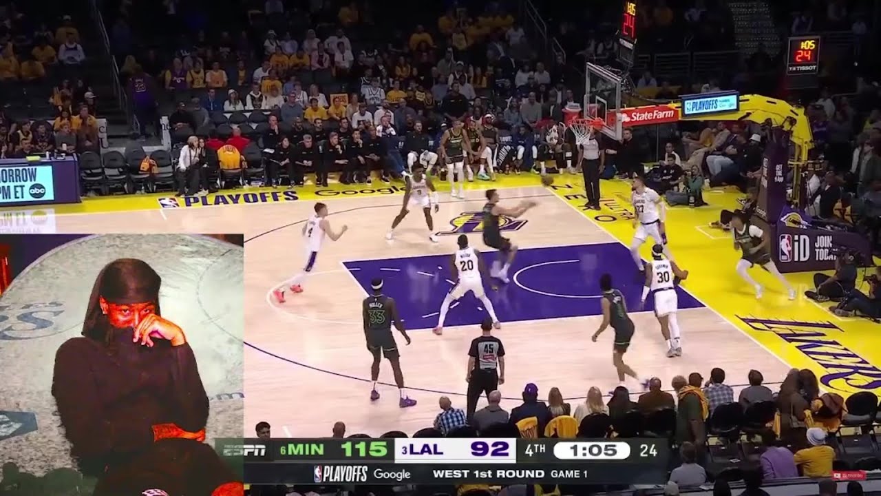 Reacting to #6 TIMBERWOLVES at #3 LAKERS | FULL GAME 1 HIGHLIGHTS ...