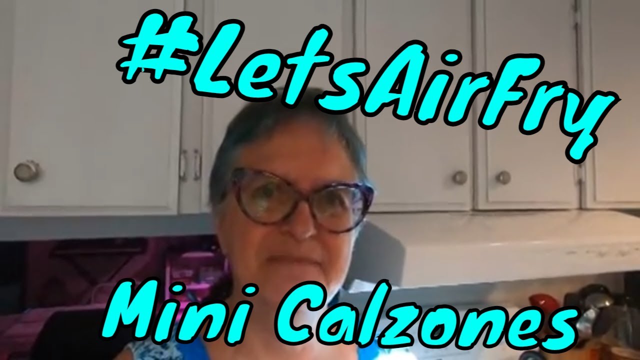 Lets Air Fry Mini Calzones Using My Kitchen Aid Mixer for Making Pizza Dough from scratch