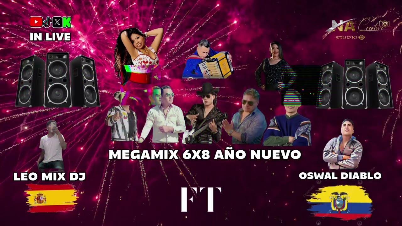 -LEO MIX DJ IN LIVE FEAT OSWAL DIABLO - AÑO NUEVO 🔥2k26_ ESPAÑA MADRID _ ECUDOR _RIOBAMBA 🌍✈️ 