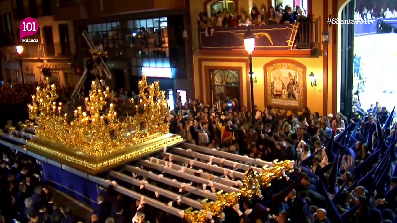 Semana Santa 2019 Málaga | Encuentro entre Padre Jesús Nazareno 