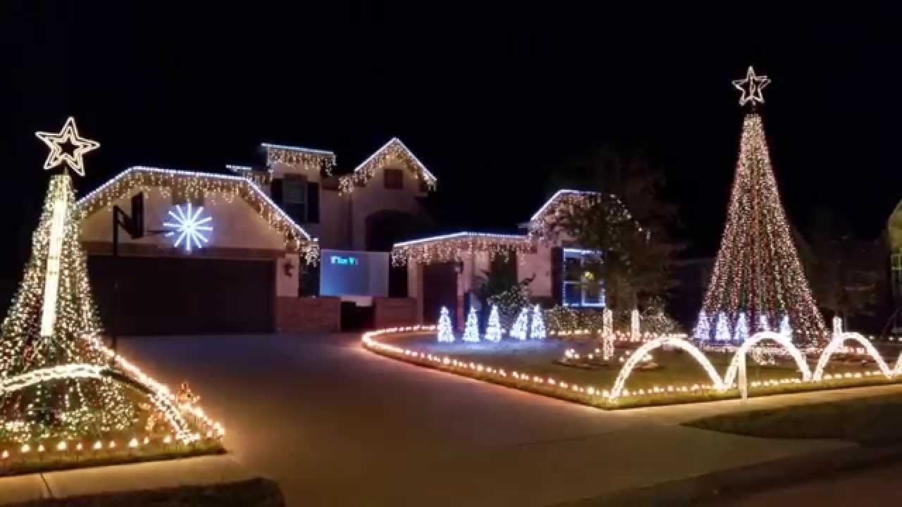 Christmas Light Displays Around Houston