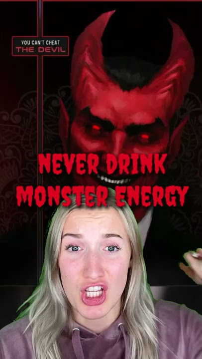 NEVER DRINK MONSTER ENERGY DRINKS!😳