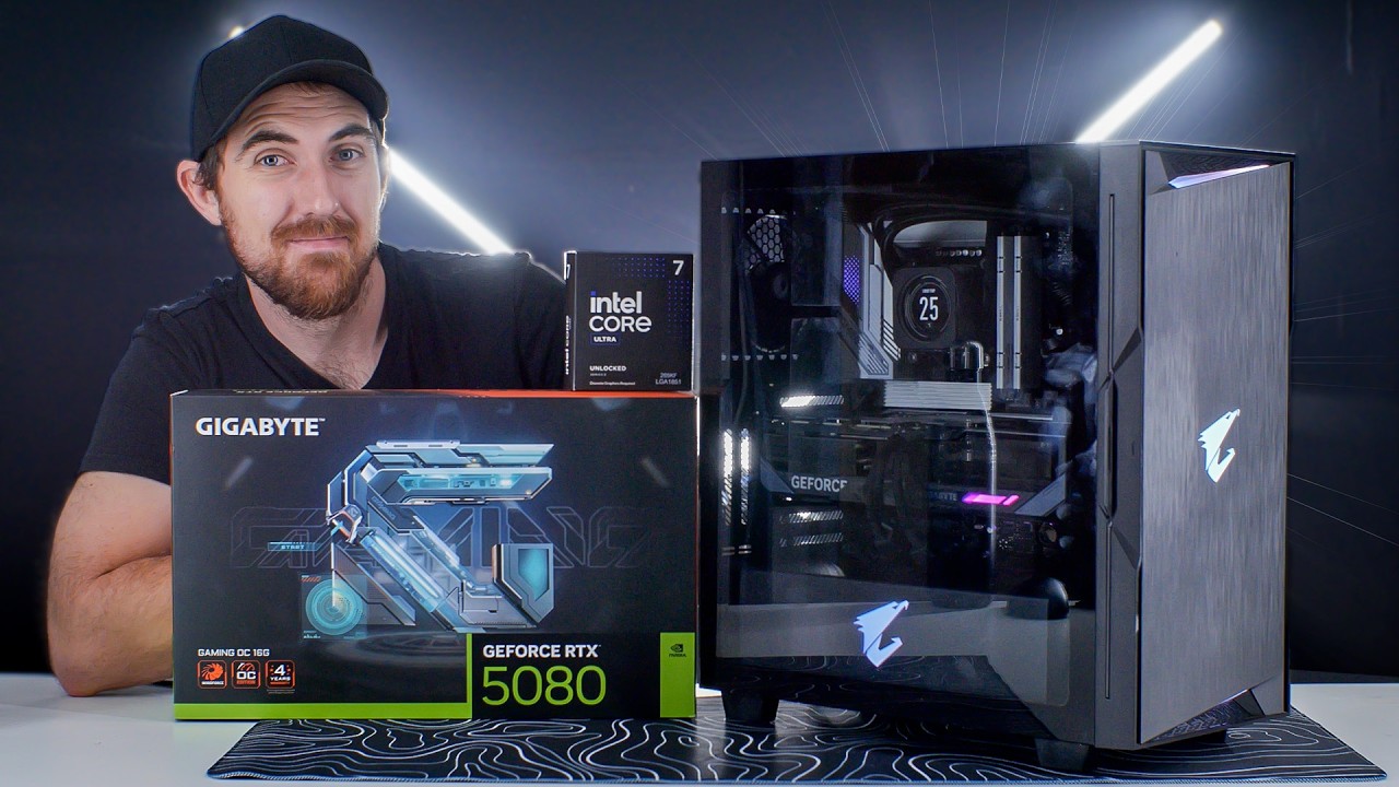 $2000 RTX5080 + 265K Gaming PC | 1440P & 4K Benchmarks (Power