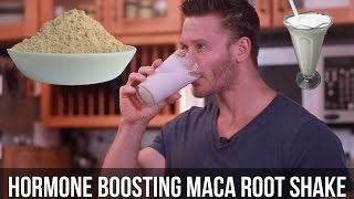 HormoneBoosting Maca Root Shake Recipe Thomas DeLauer
