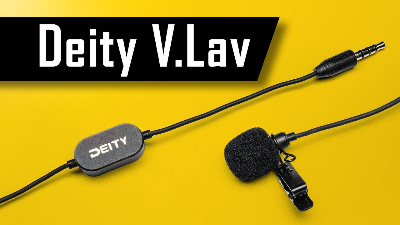 Laptop Bodypack Transmitters,Tablets Deity V.Lav Pre-Polarized Lavalier Lapel Microphone Omnidirectional Condenser Mic for DSLRs,Camcorders,Smartphones,Handy Recorders