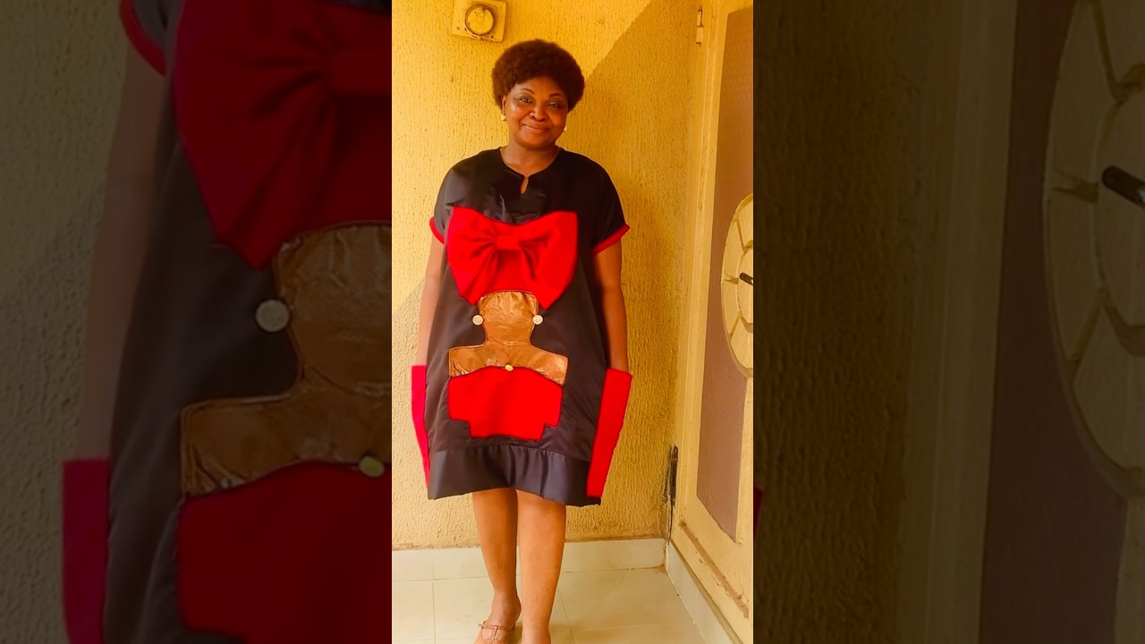 3D mama Africa kaftan dress 