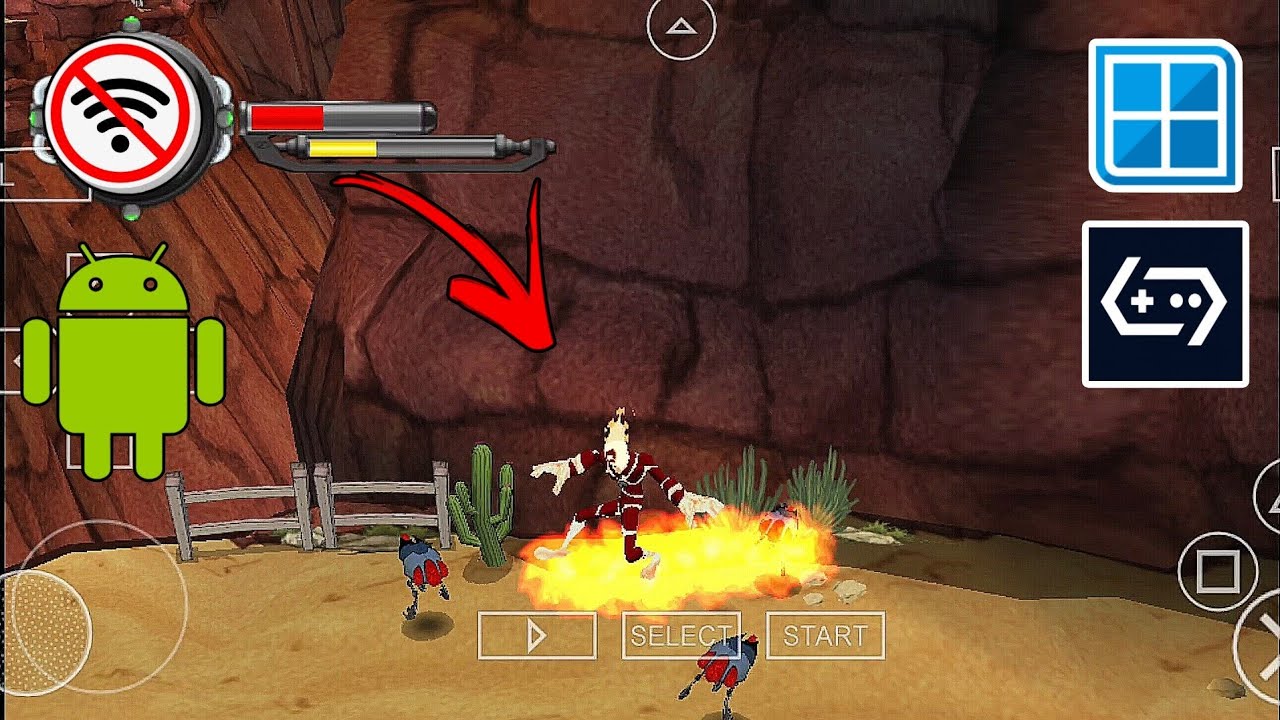 Ben 10: Protector of Earth Android Port Winlator & GameHub Emulator - Offline Mobile/Android Game