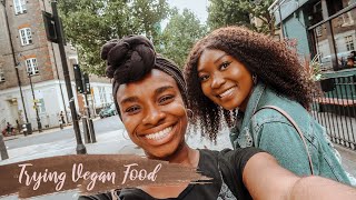 VLOG |Trying House of Seitan with my Non-Vegan Friend.