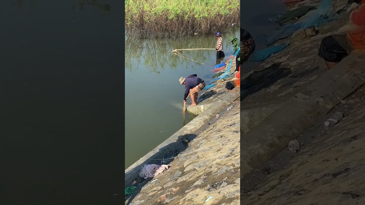 The true life of Asian people trying to fishes 
