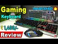 Premium Gaming Keyboard & Mouse For Gamers zebronics RGB #gamer