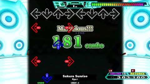 [DDR A20 PLUS] Sakura Sunrise [DP CHALLENGE]