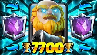 *NEW!* 3.0 ROYAL GIANT CYCLE! 7700+ TROPHY ULTIMATE CHAMPION DECK!! - Clash Royale