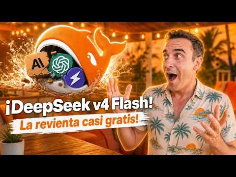 DeepSeek v4 Flash: China lo vuelve a hacer, qué LOCURA! Lo analizamos (Ep. 165)