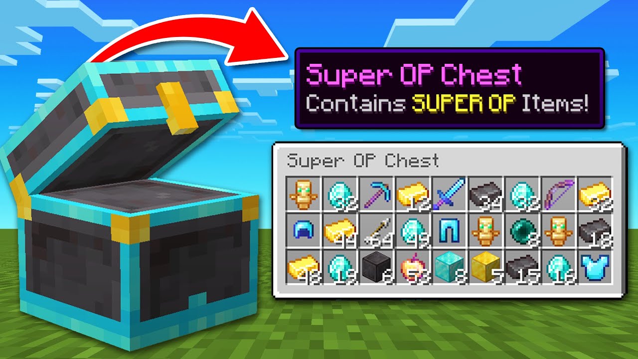 Minecraft, But There Are Custom Chests...