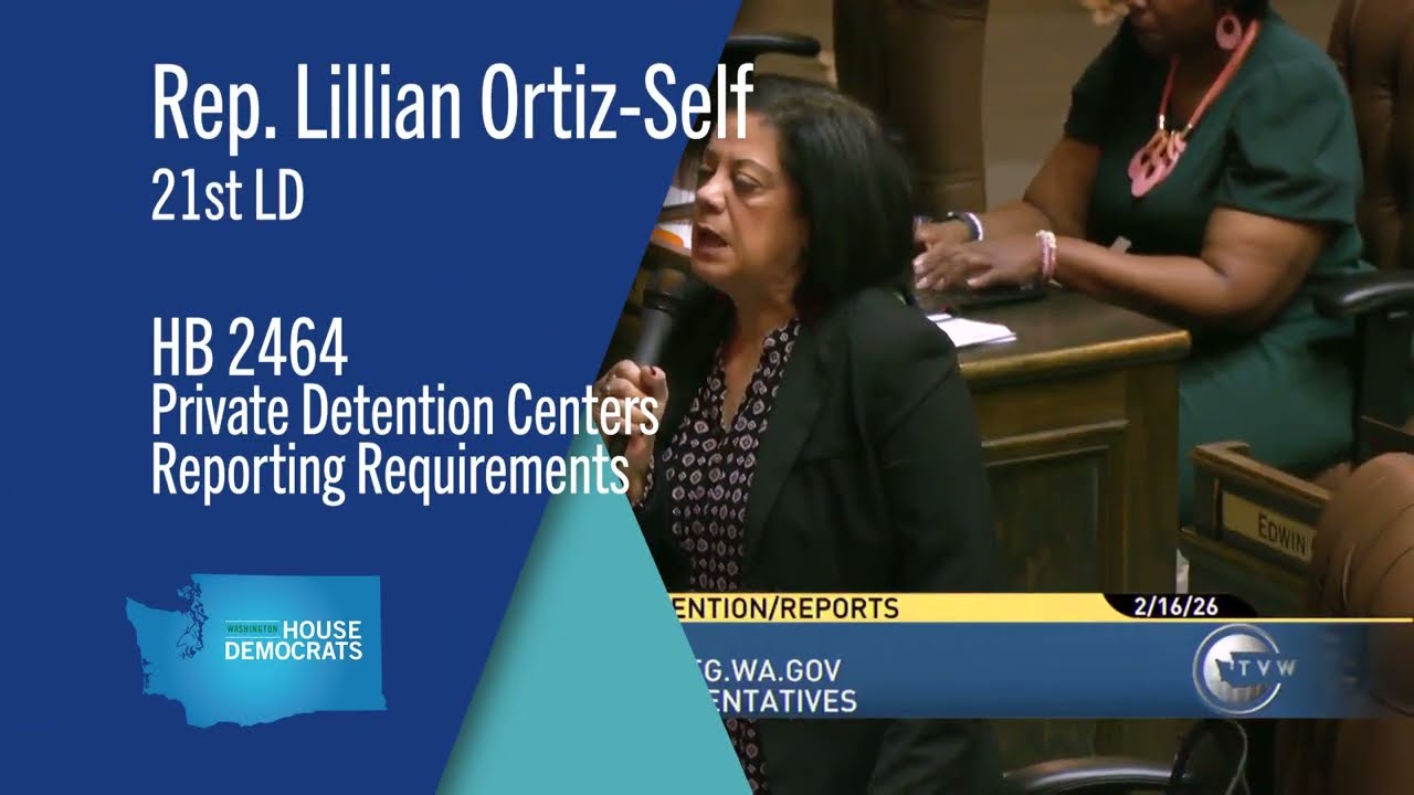 Rep. Ortiz-Self on reporting requirements for private detention facilities