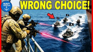 видео: Пираты атакуют охраняемый конвой ВМС США — УДАЧИ! картинка: Пираты атакуют охраняемый конвой ВМС США — УДАЧИ!