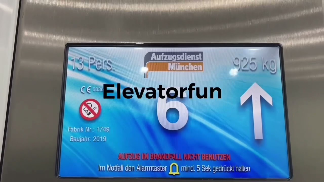 2019 KONE Aufzug in Adina Hotel in München Atelierstraße 22