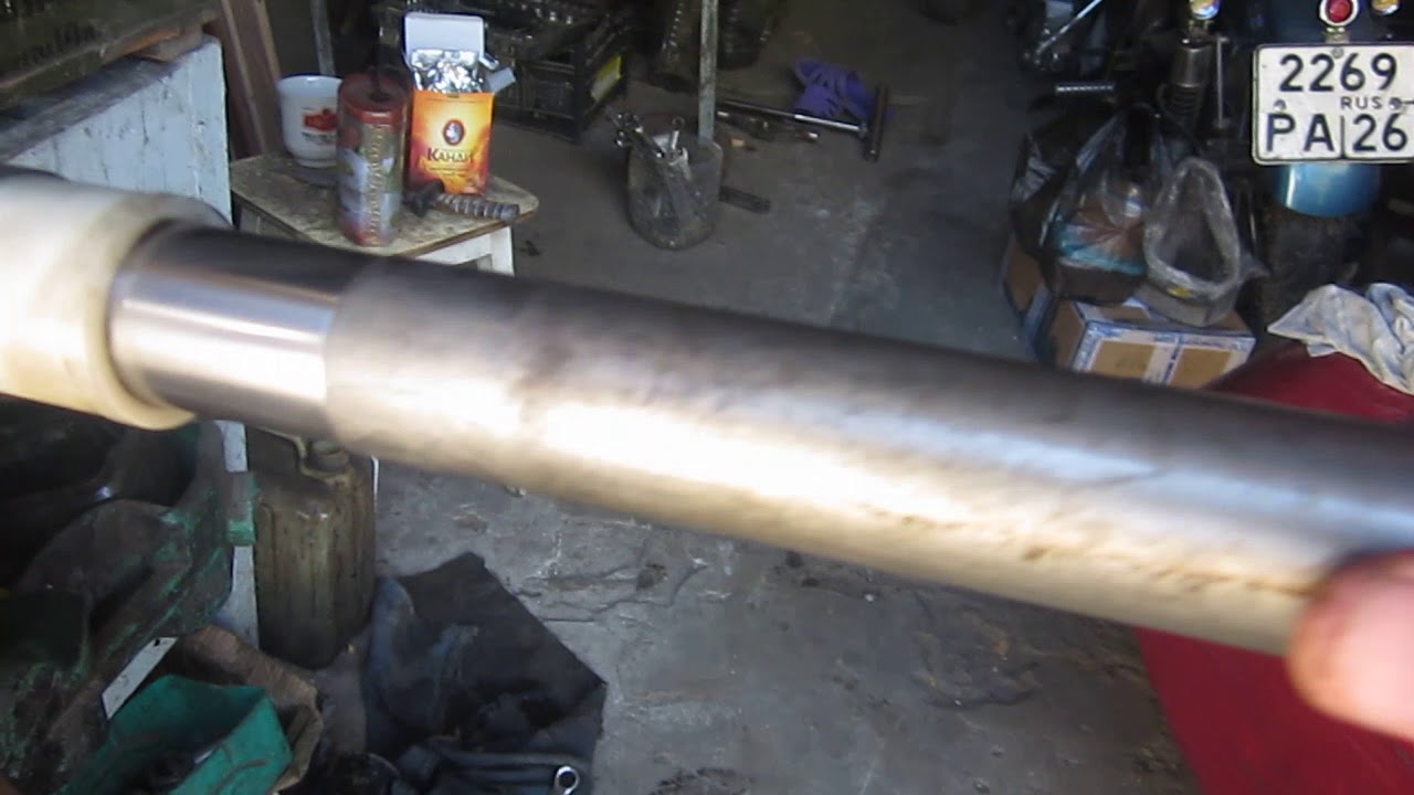 Ремонт передних вилок.Прололжение. - YouTube