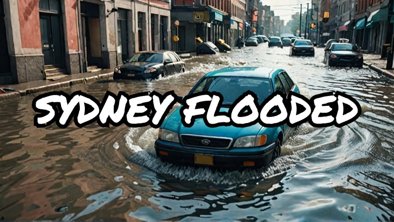 Sydney's CRAZY Rain Floods the City Streets!