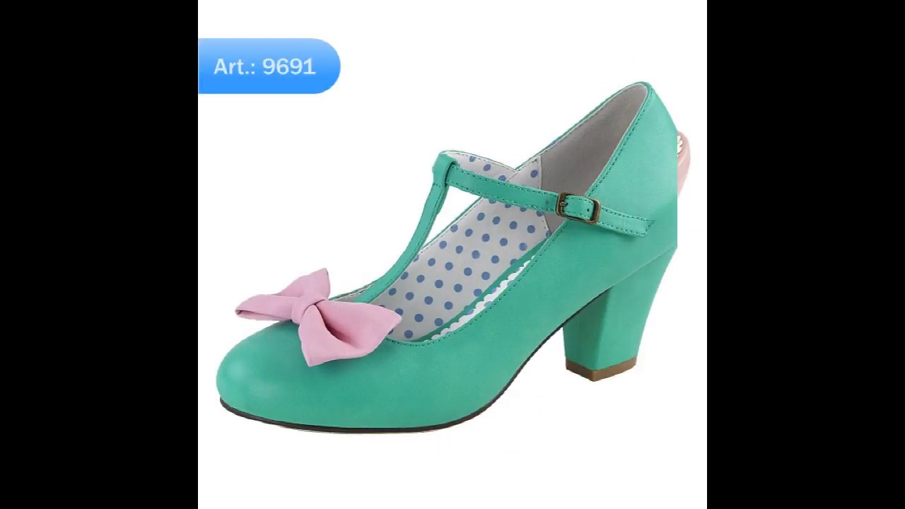 Rockabilly Pin Up High Heels Shoes Vintage Style 1950's von high-heels-perfect.de