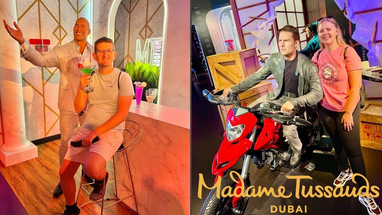 Madame Tussauds Dubai Vlog January 2024